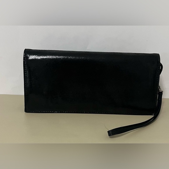Randolph Duke Handbags - Randolph Duke black clutch bag with a wristlet strap
